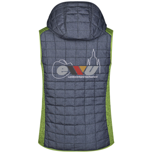 Rückenstick - Ladies' Knitted Hybrid Vest Miniaturansicht
